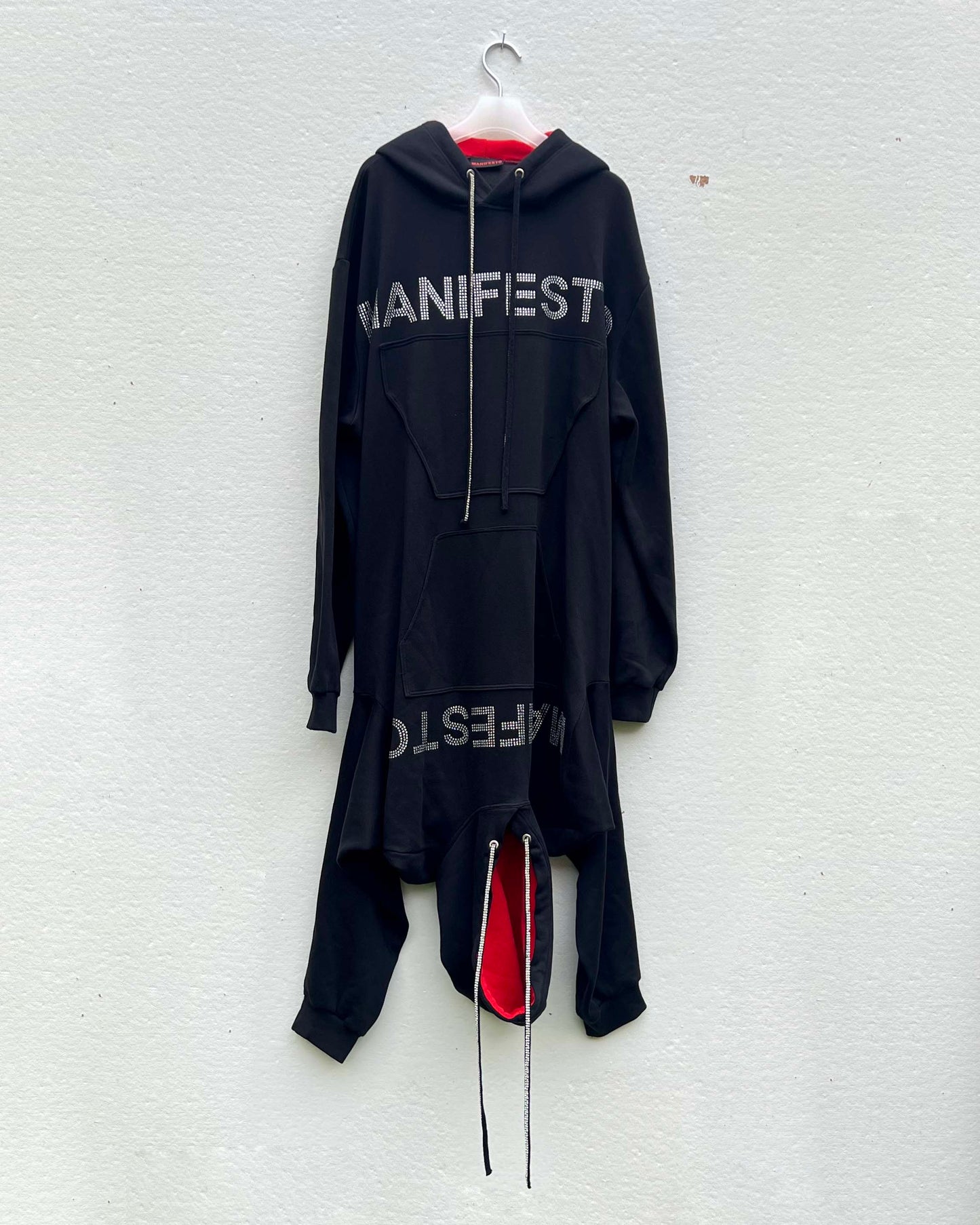 Manifesto Hoodie Dress