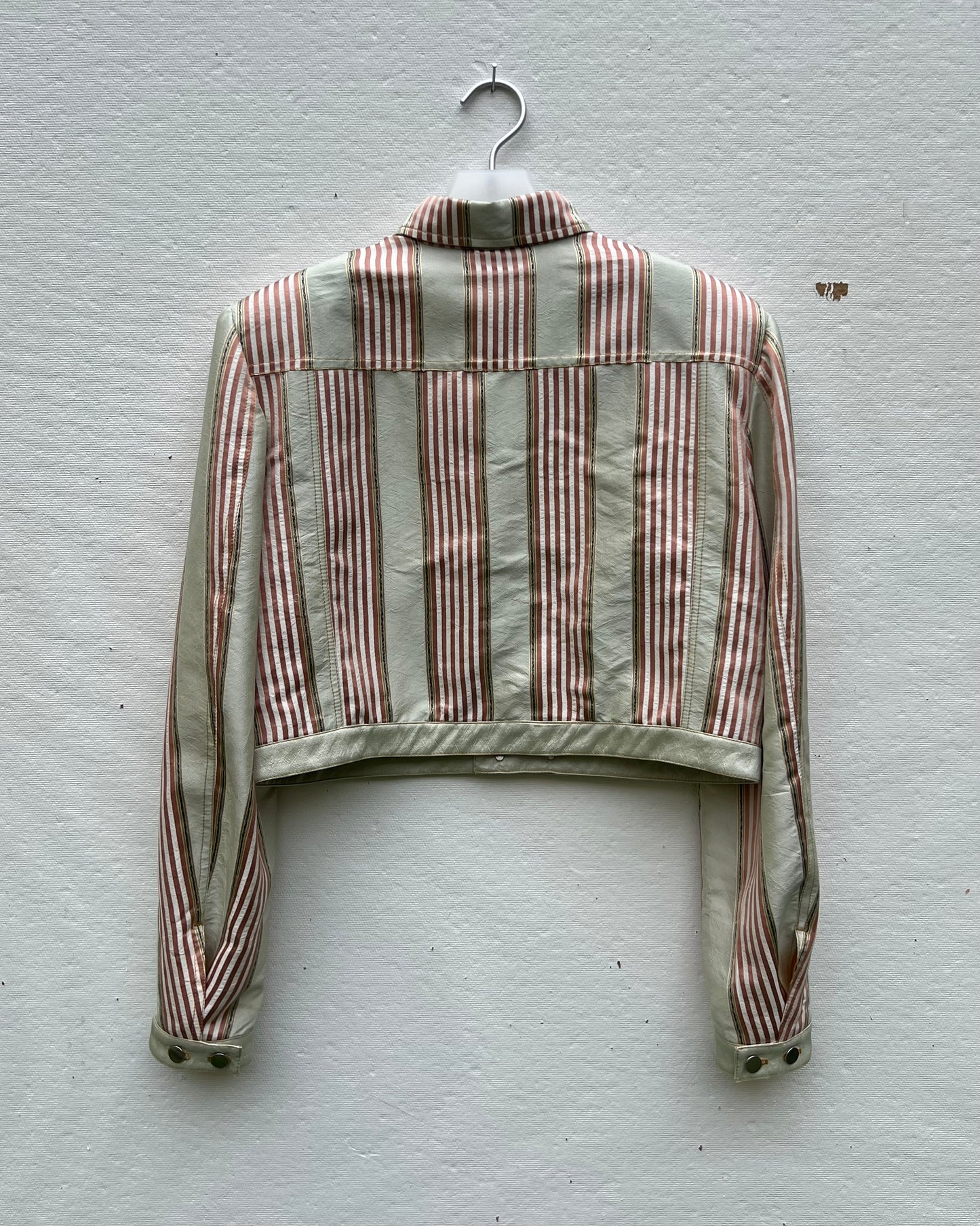 Cropped Silk Jacket